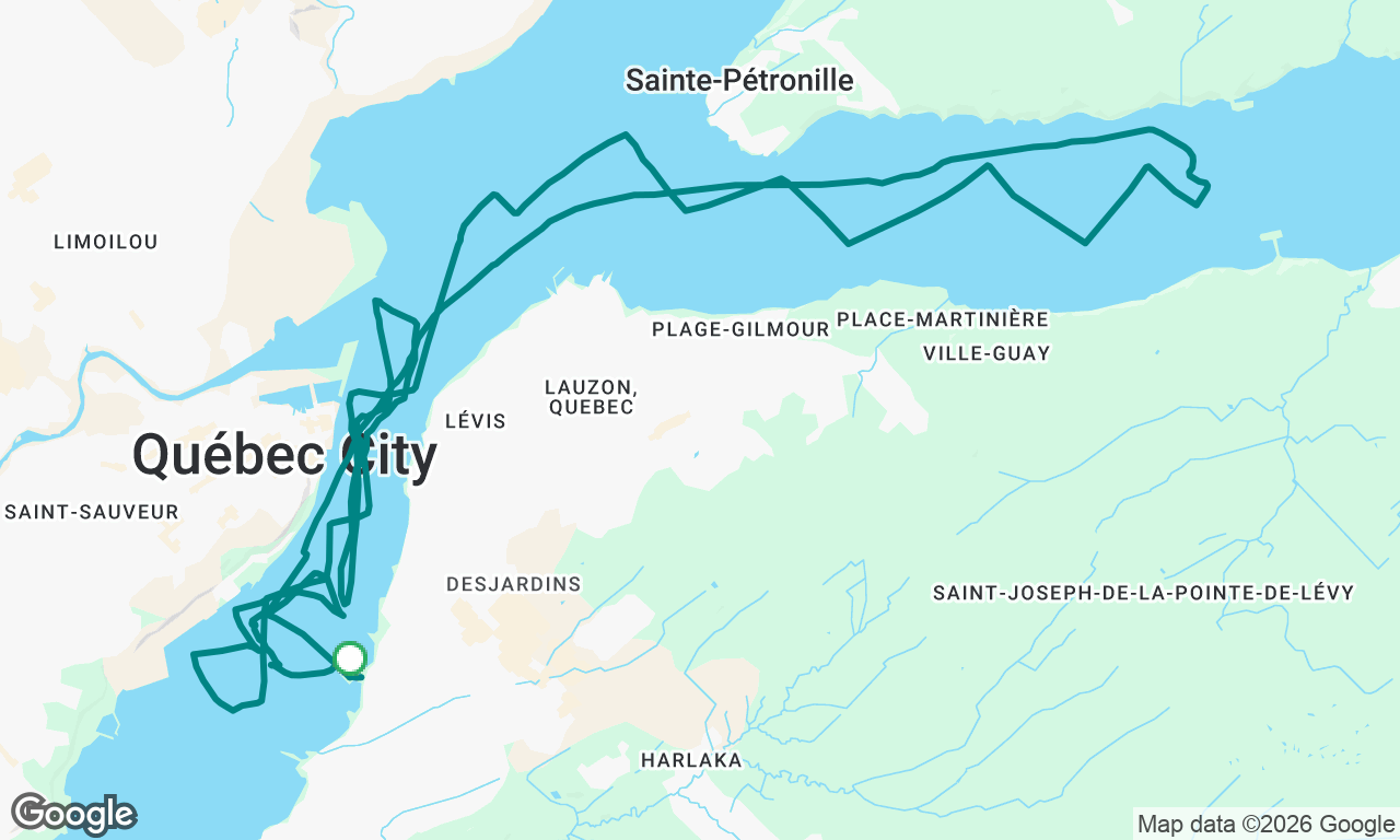 Voyage map
