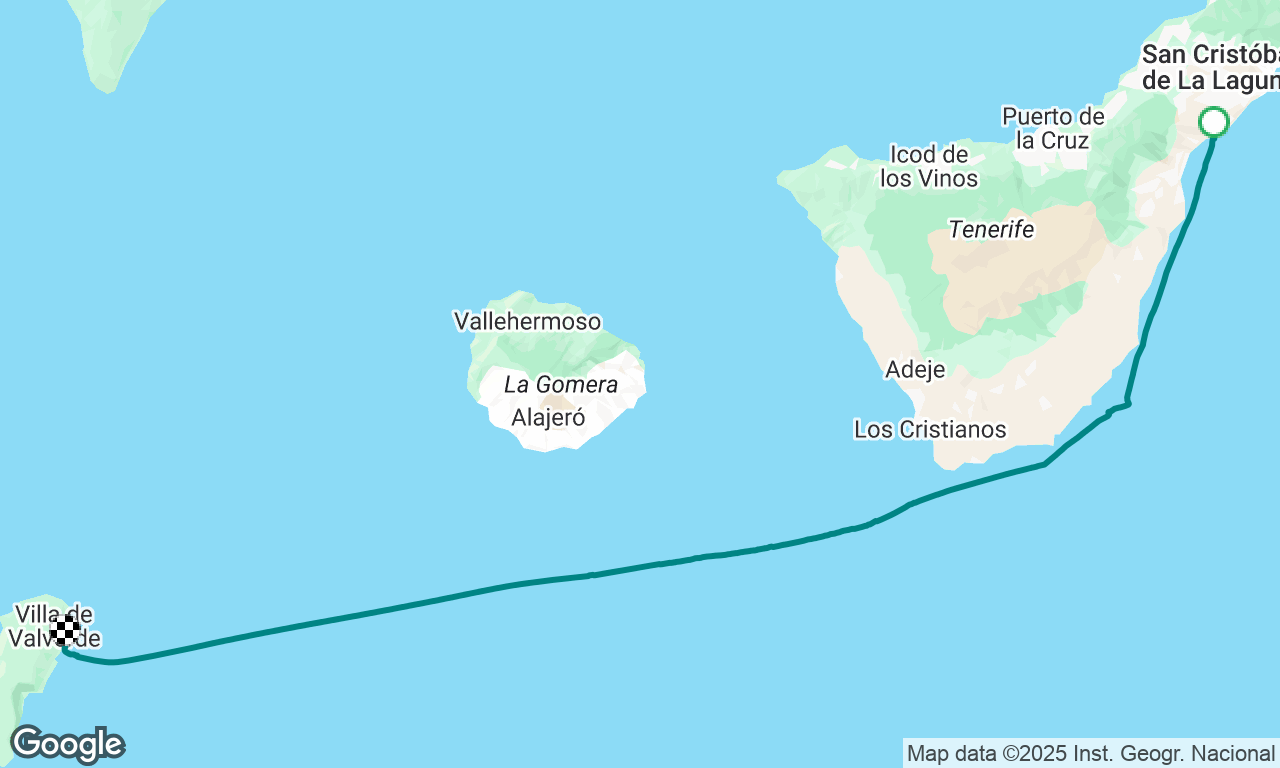 Voyage map
