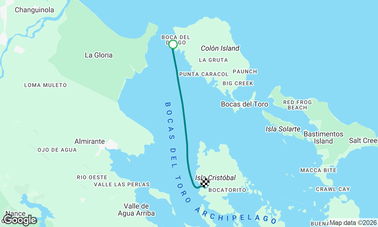 Voyage map