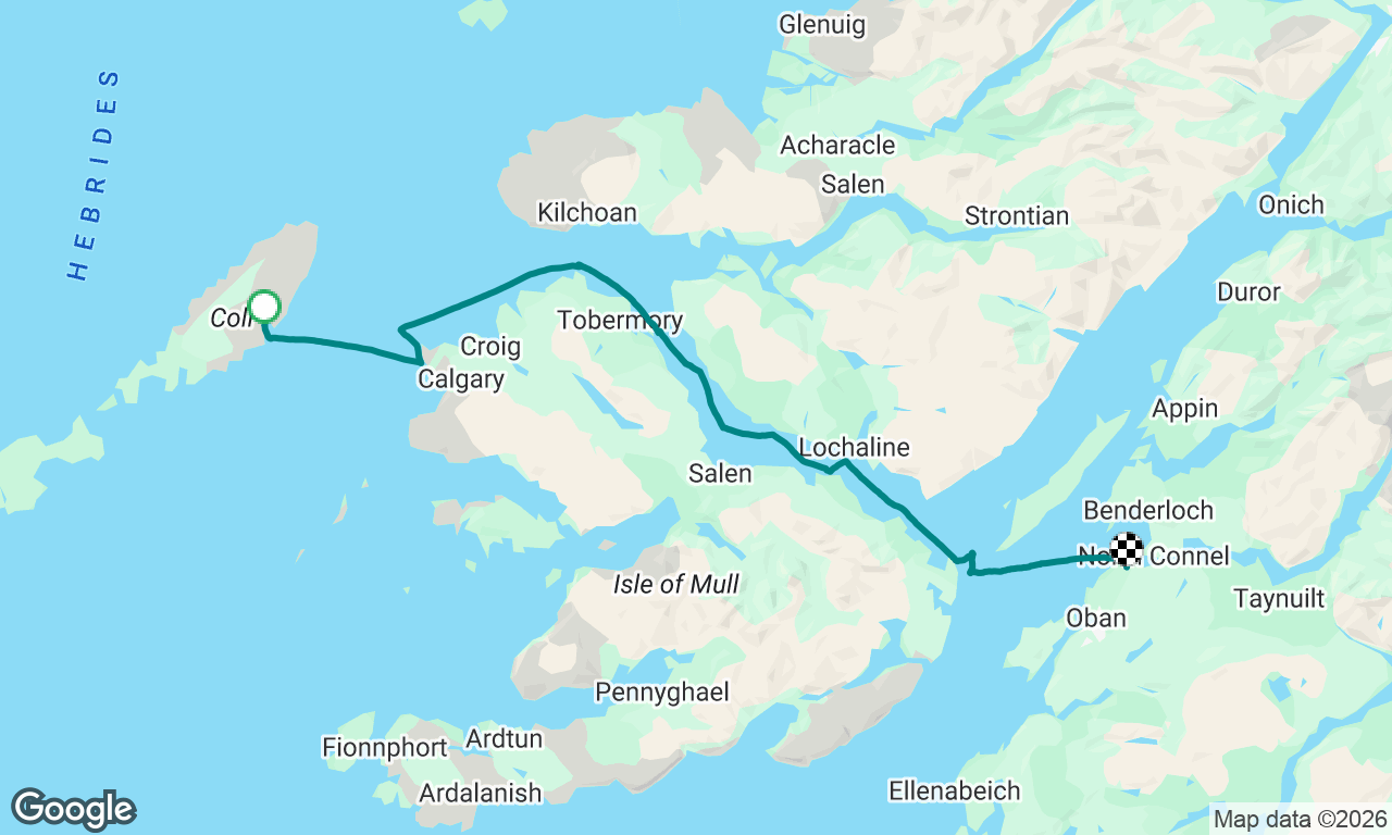Big 60 Day 7 - Coll to Dunstaffnage 
