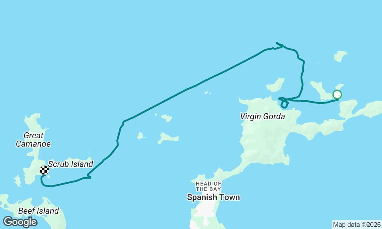 Saba to Marina Cay