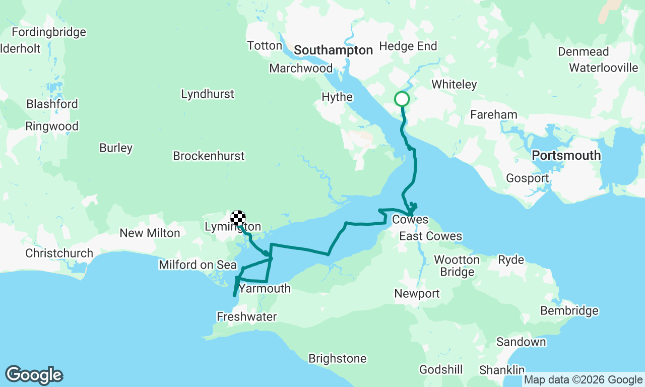 Voyage map