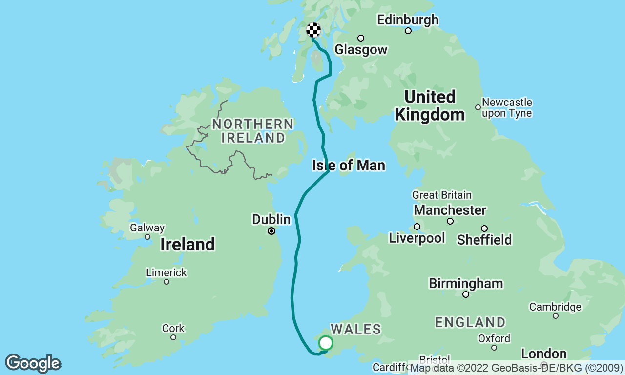 Milford Haven to Portavadie