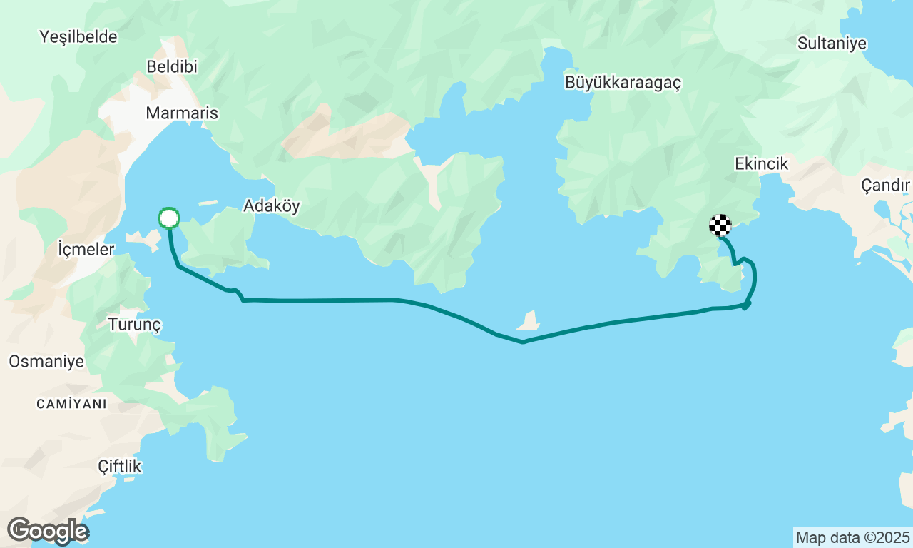 Marmaris to Ekincik