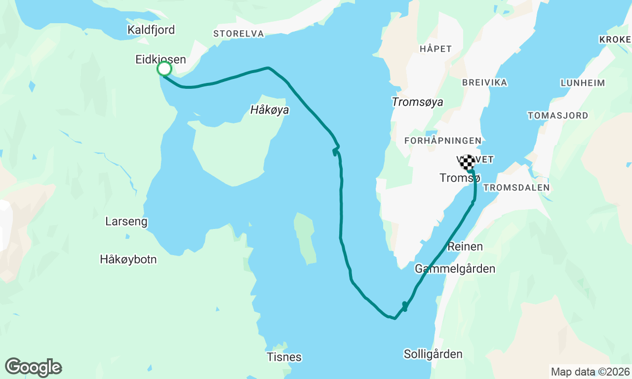 Voyage map