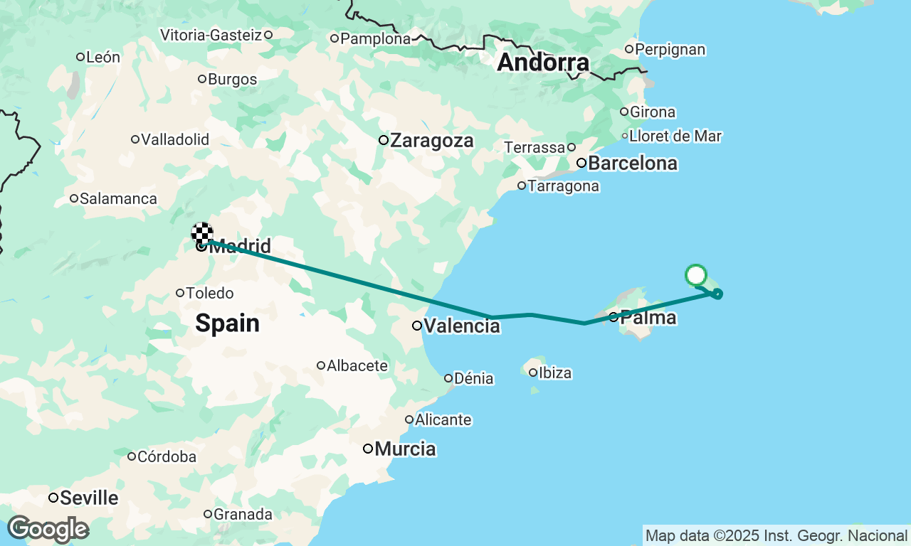 A Menorca… más Madrid!! Se me olvidó parar la grabación 😎