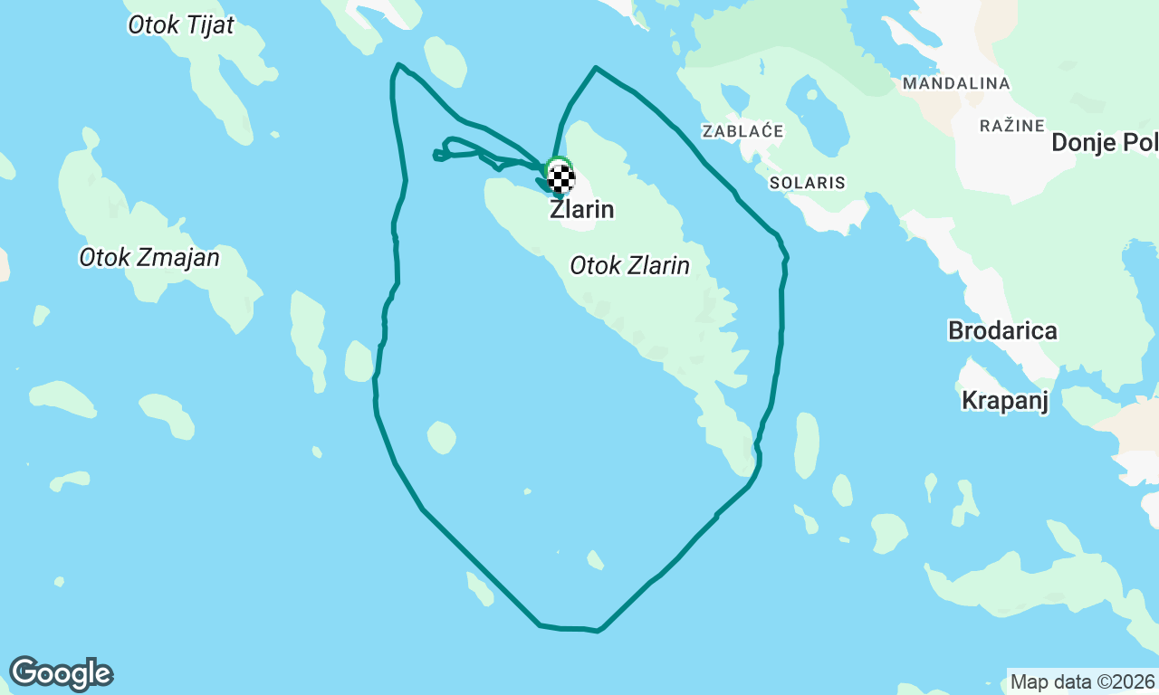 Zlarinska regata 2026-Nedjelja 2. plov