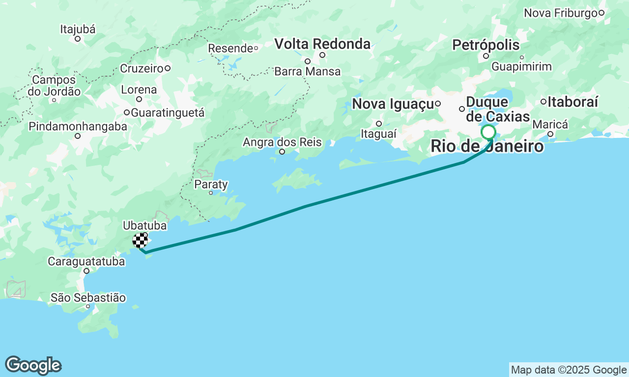do Rio a Ubatuba 