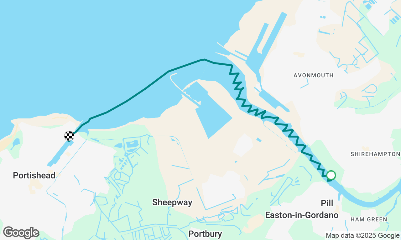 Shirehampton Sailing Club to Portishead Marina