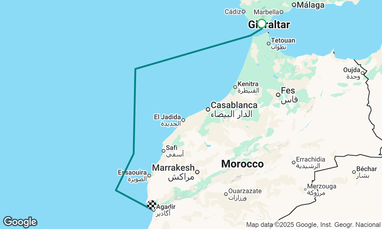 Puerto de Tarifa-Agadir