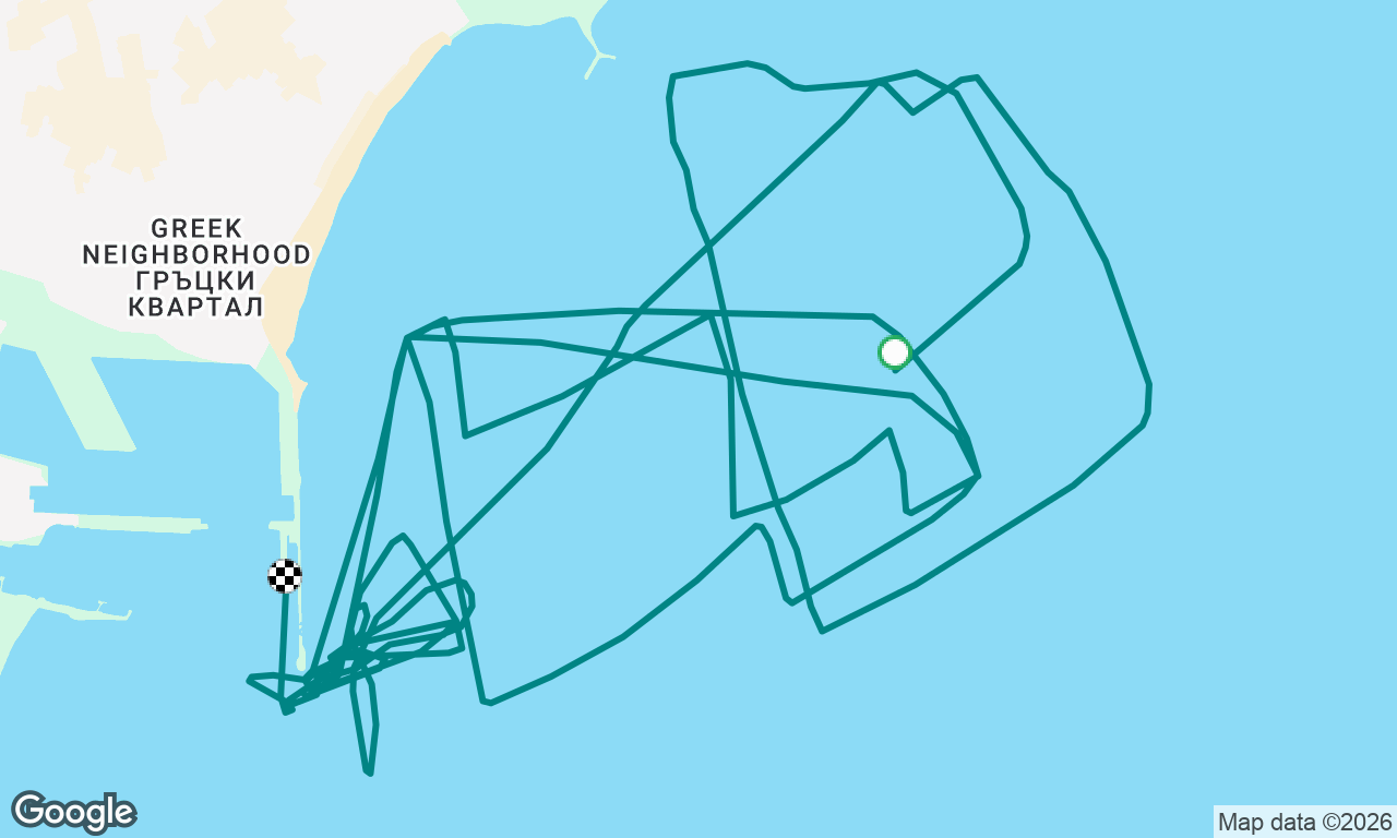 Voyage map