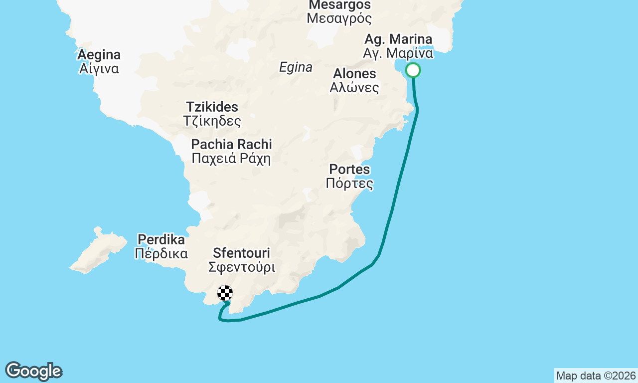 Voyage map
