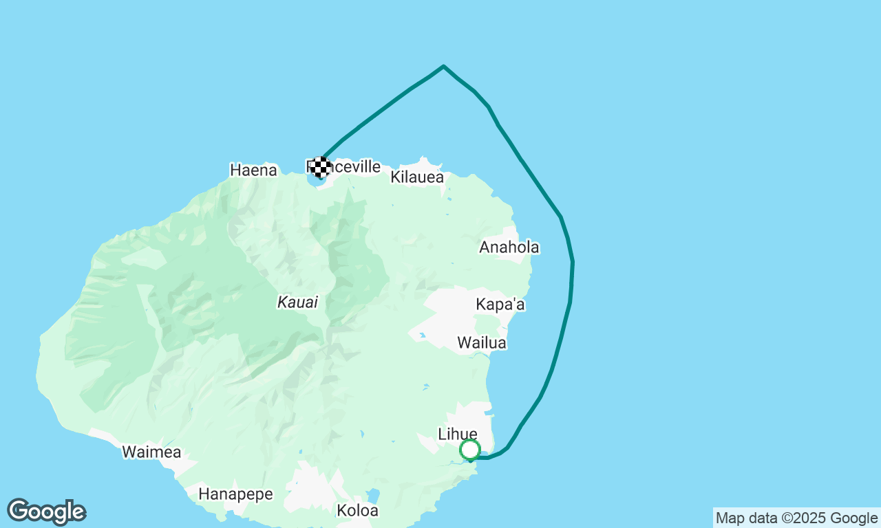 Nawiliwili -Hanalei 