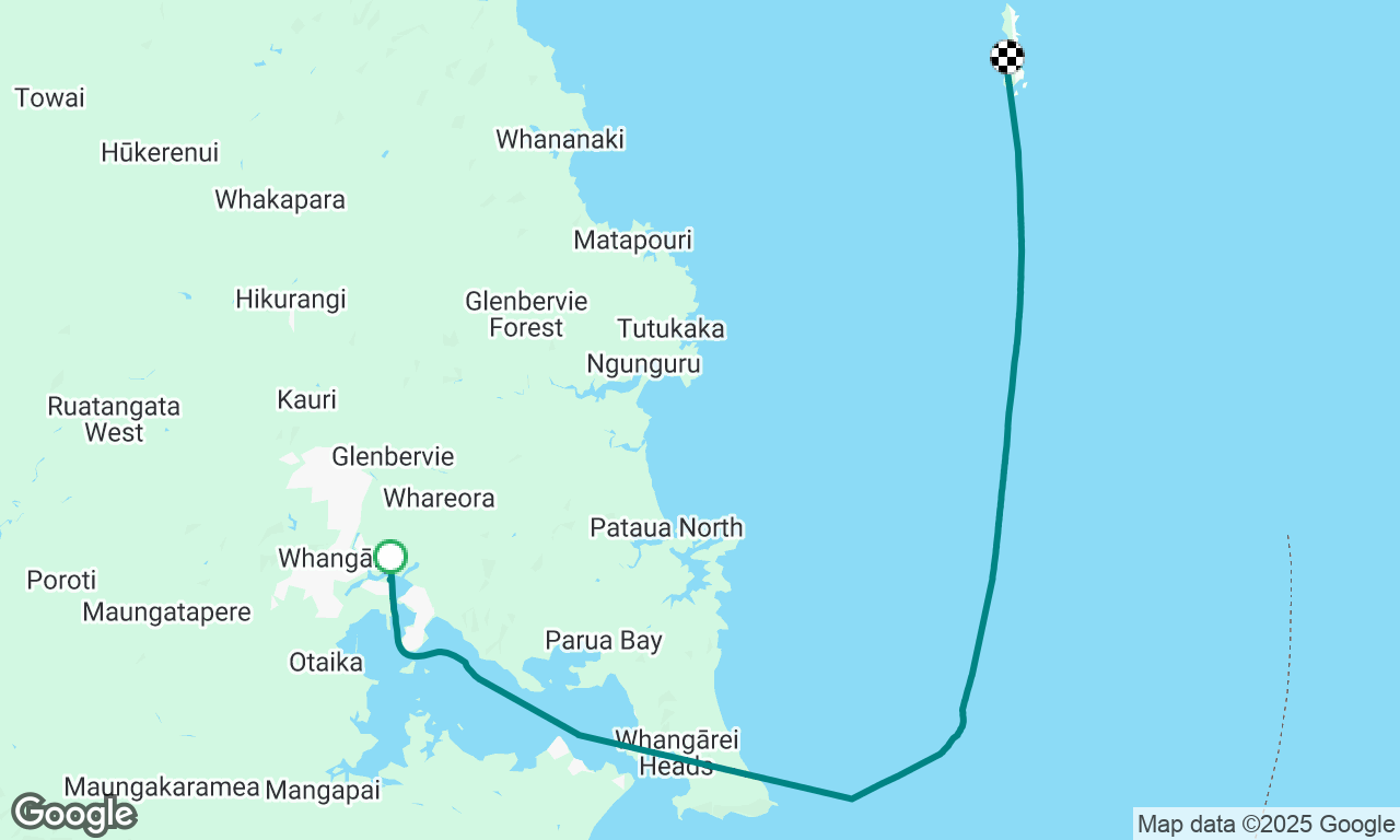 Whangarei to Poor knights