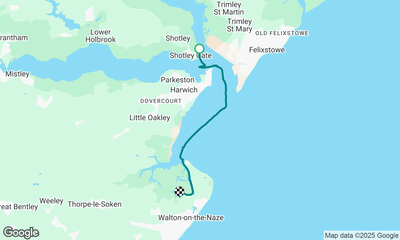 Shotley to Titchmarsh shakedown 