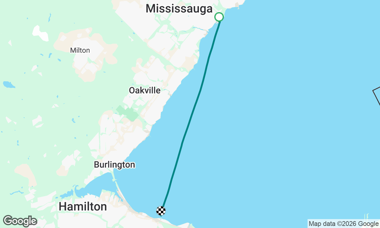 Voyage map