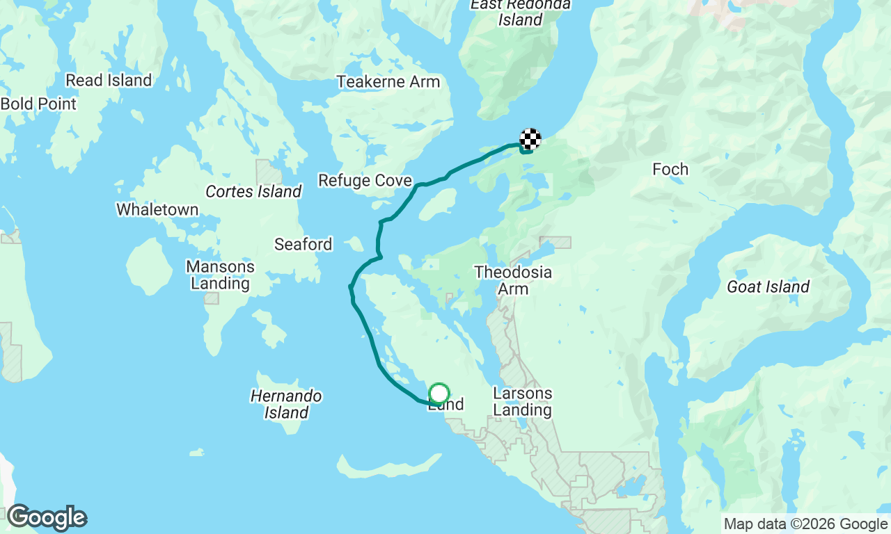 WCSC in Desolation Sound - Day 1