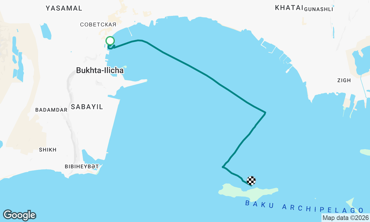 Voyage map