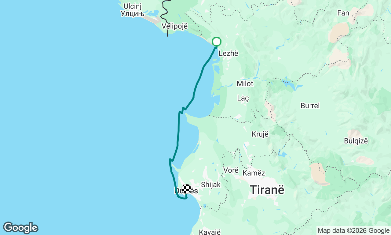 Voyage map