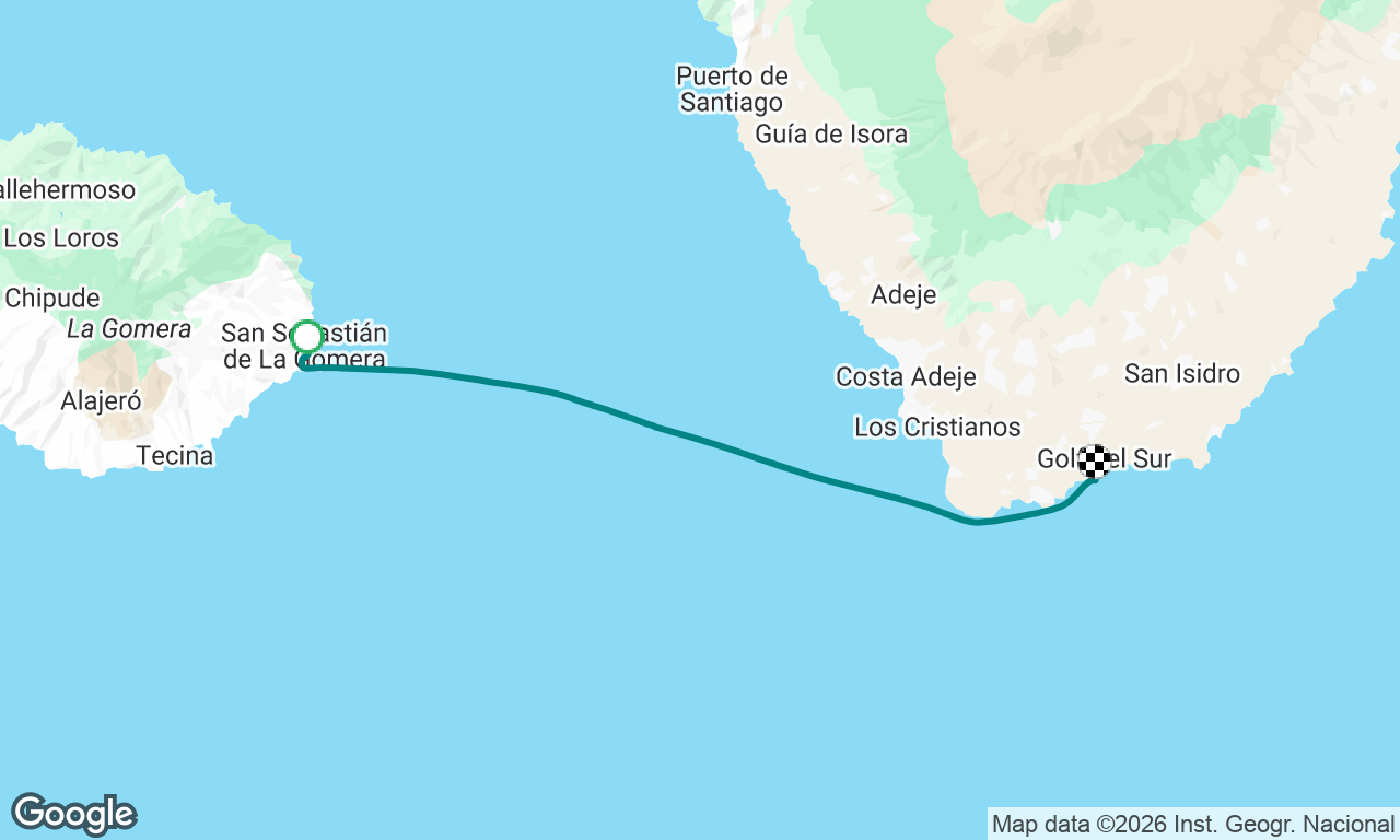 La Gomera - Teneryfa 