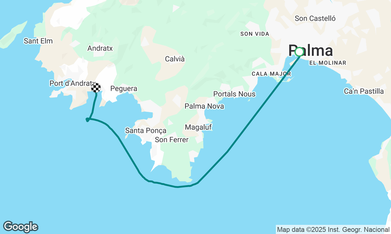 Mallorca to Camp de Maya