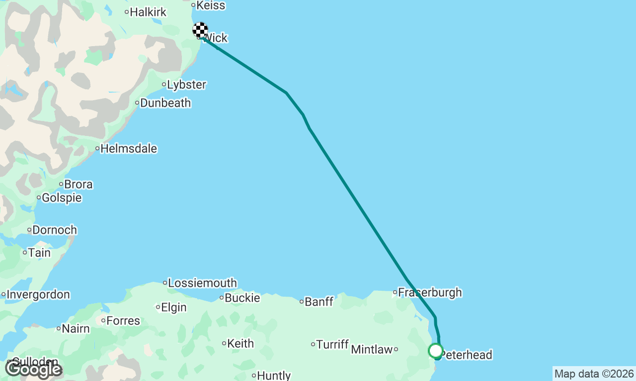 PeterHead to Wick