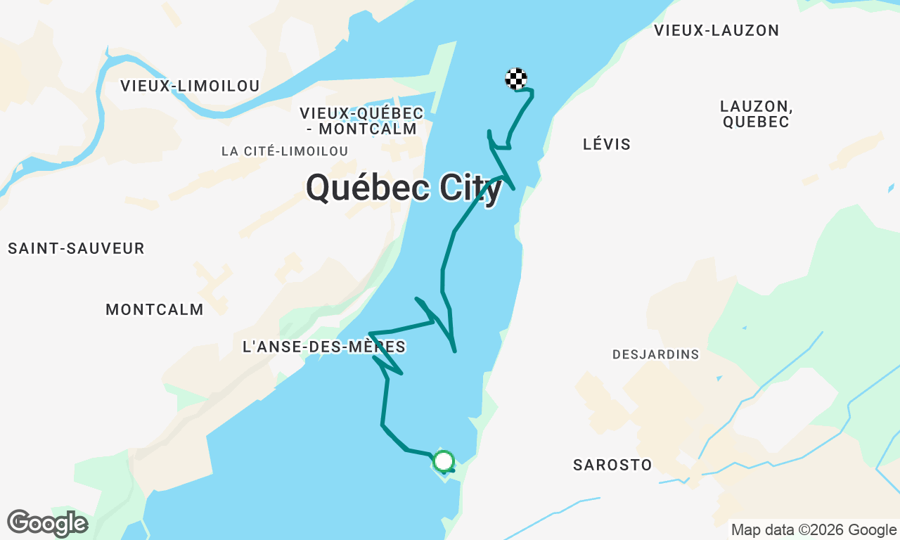 Voyage map