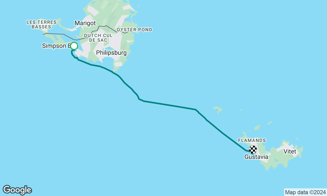 Saint Martin to Saint barts