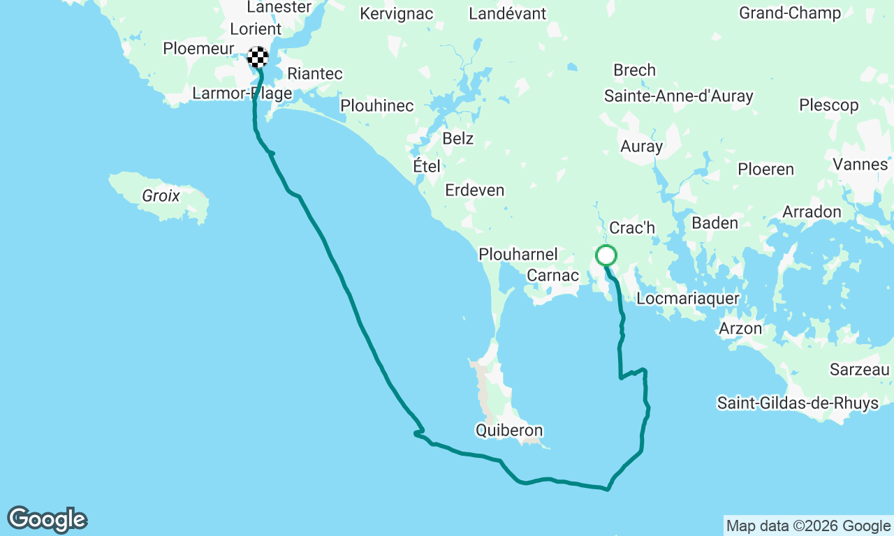 Voyage map