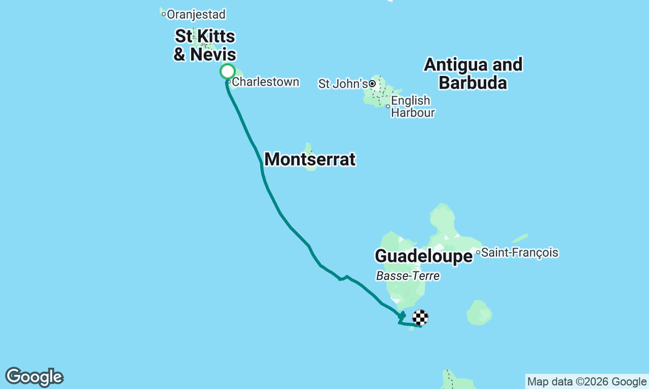 Voyage map