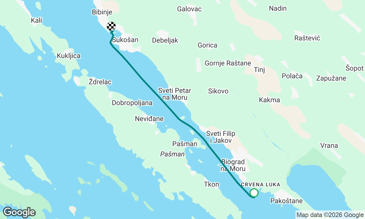 Voyage map
