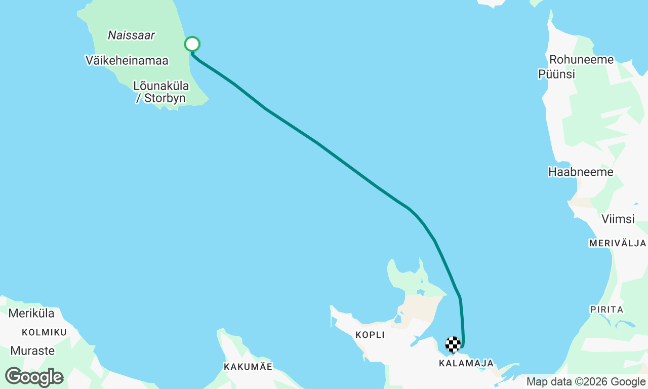 Voyage map