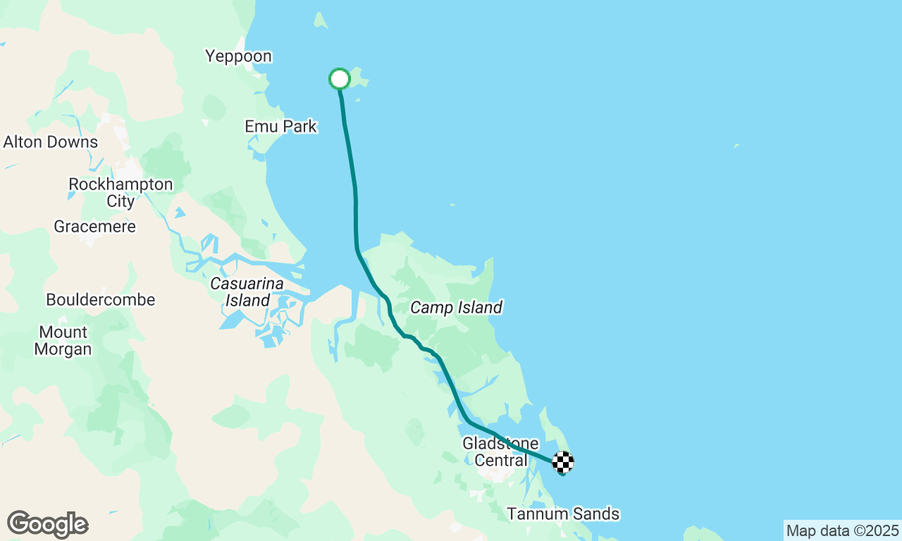 QLD25 59. Great Keppel through ‘the narrows’ to Facing Island