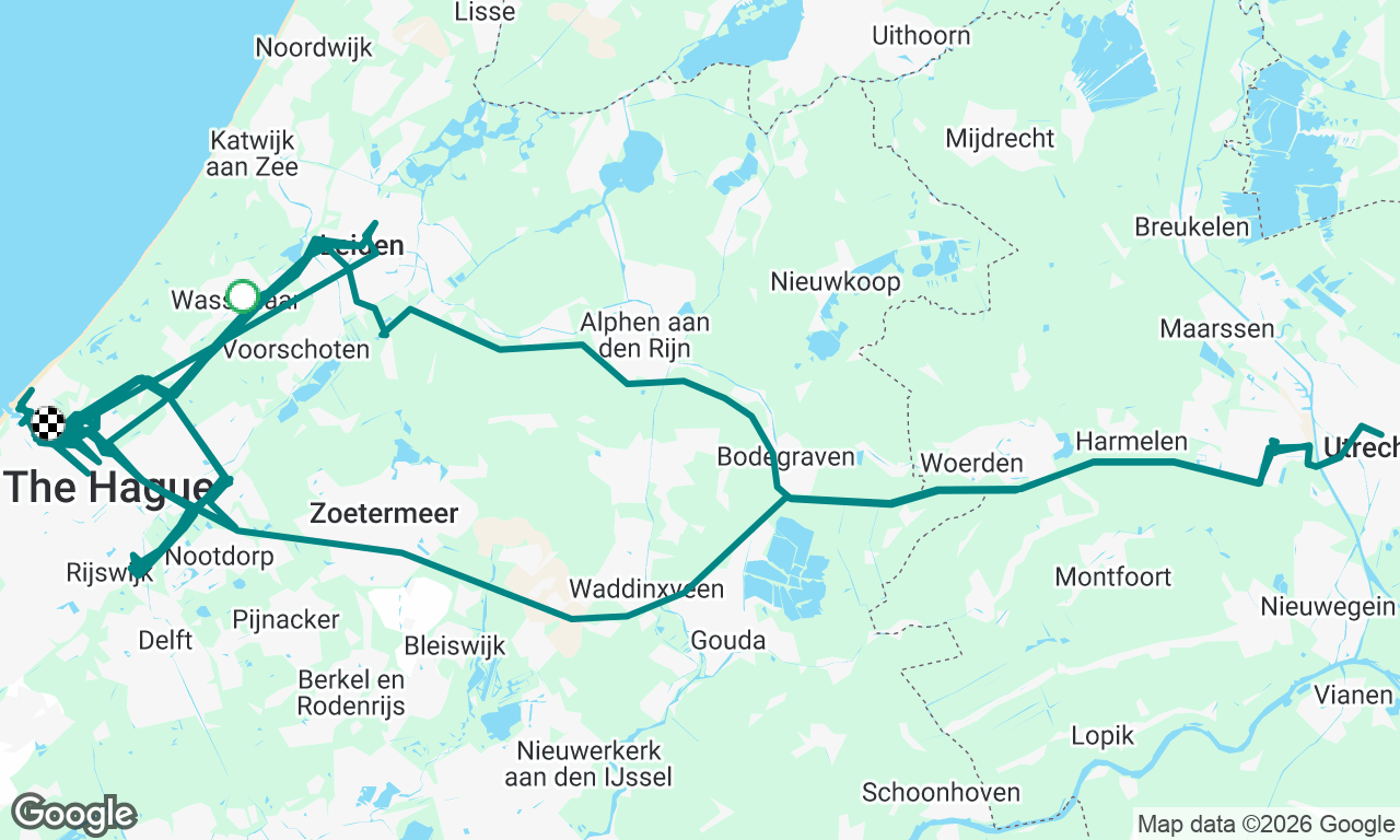 Voyage map