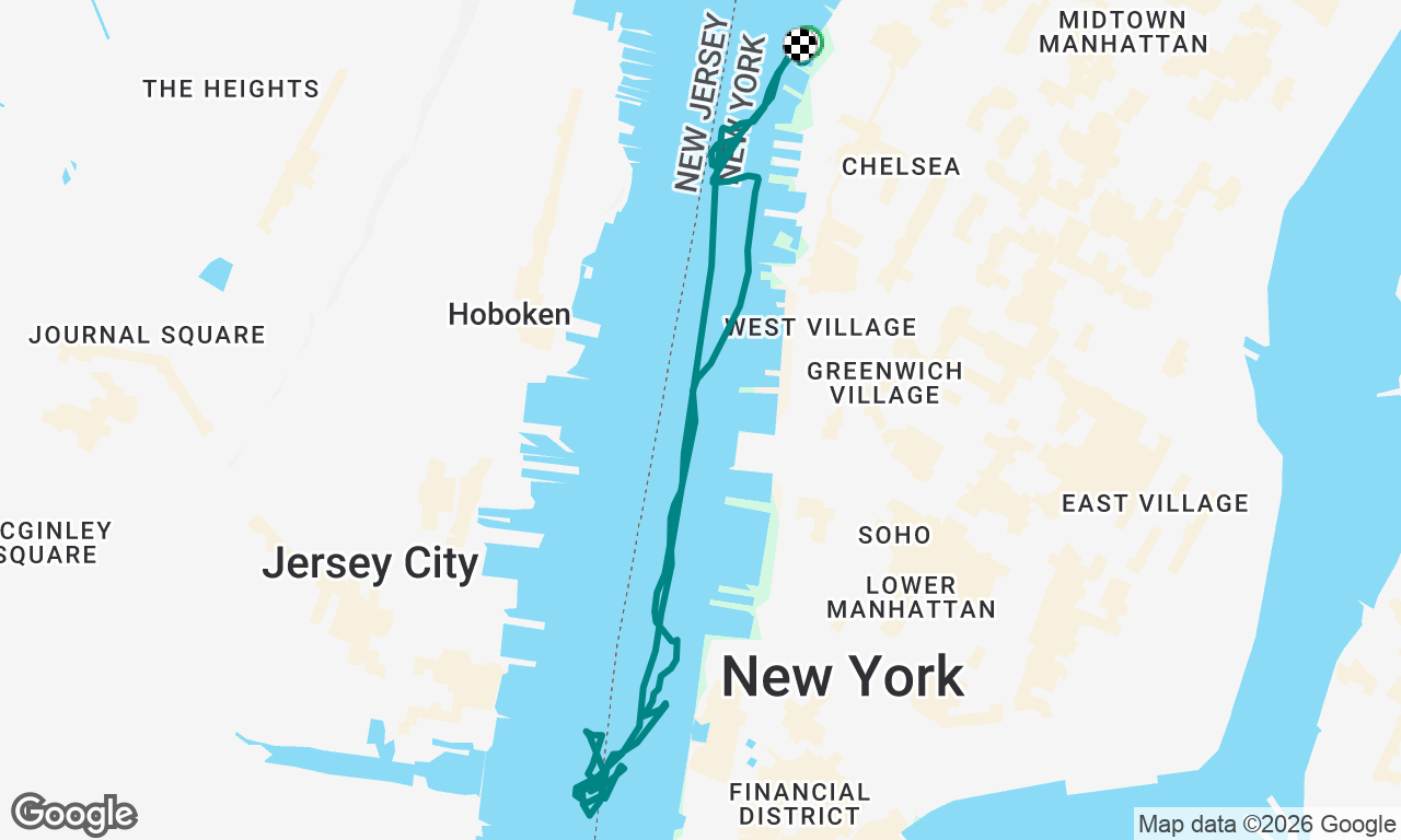 Voyage map