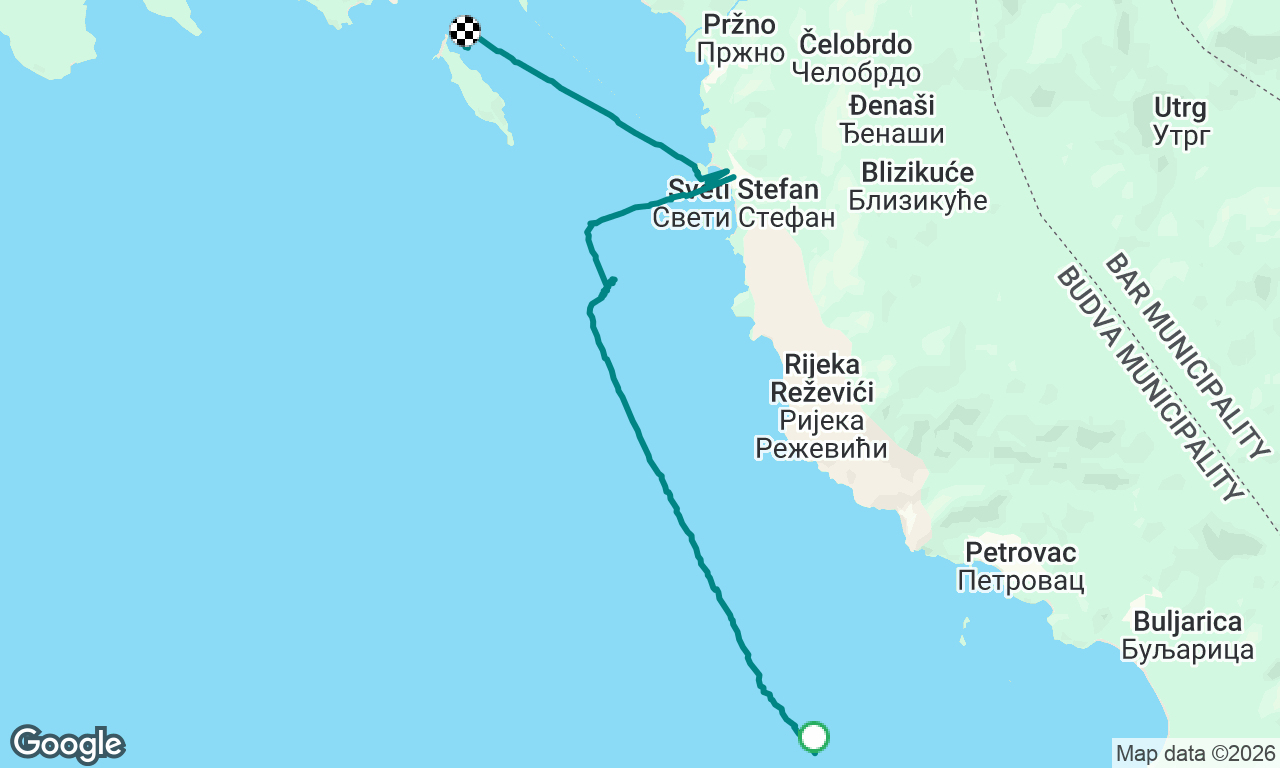 Voyage map