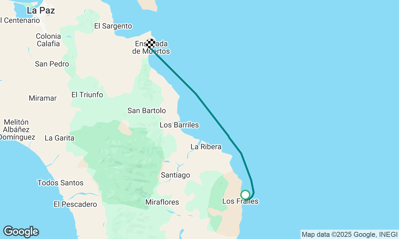 Bahia Frailes to Bahia Muertos