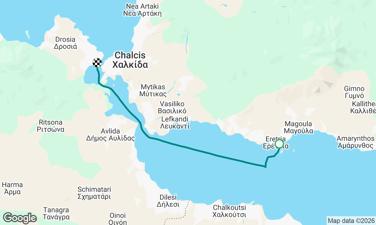 Voyage map