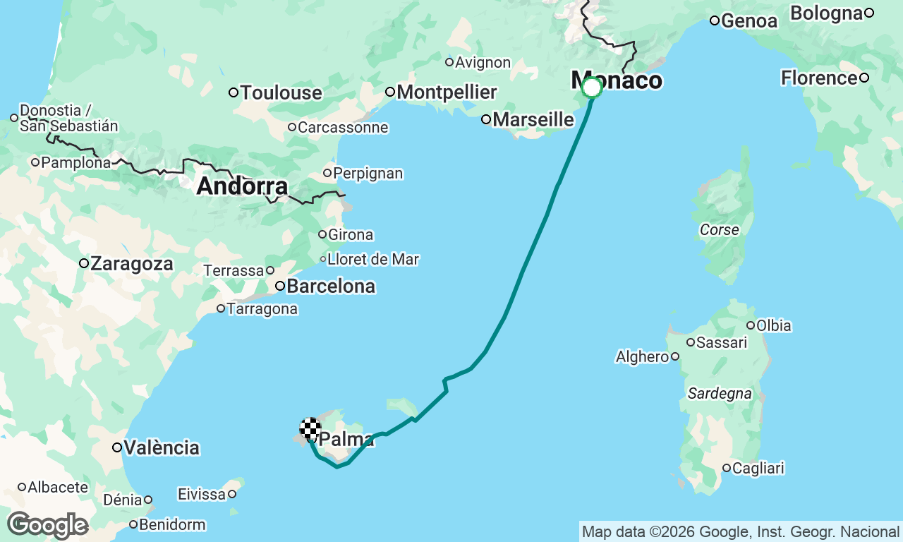 Cannes - Palma