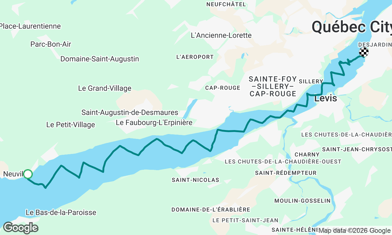 Voyage map