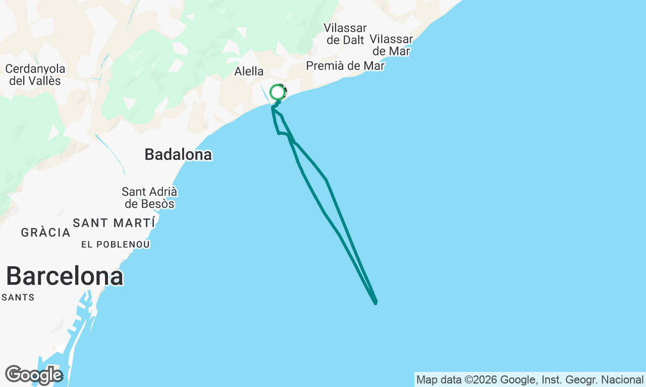 Voyage map