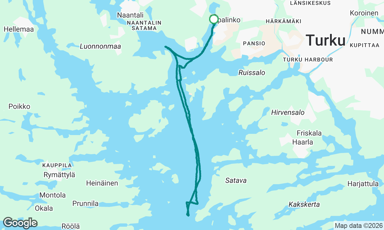 Päiväpurjehdus Airistolla