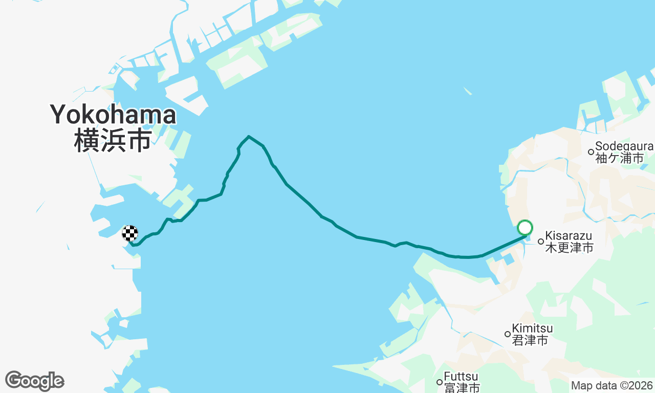 kisarazu > Yokohama Bay Marina