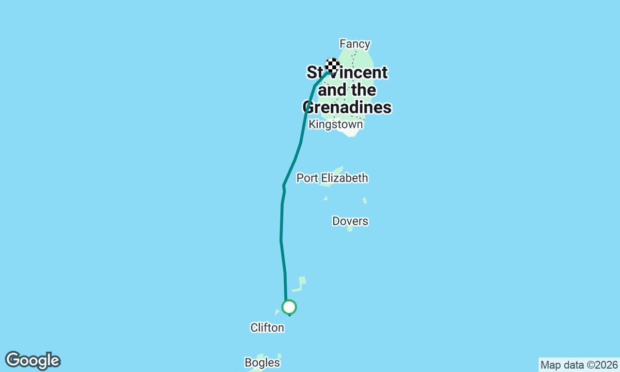 Voyage map