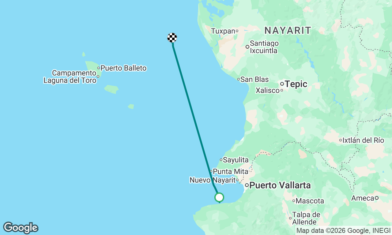 Voyage map
