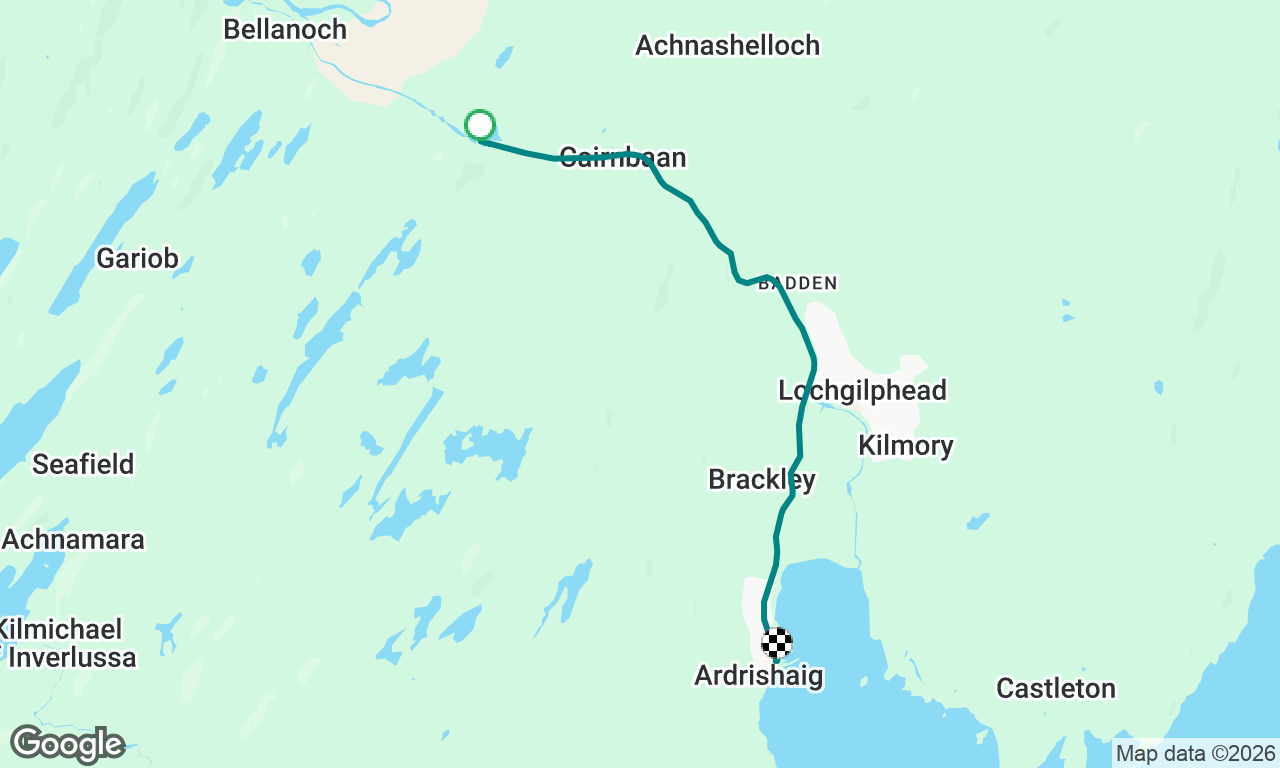 Cairnbaan to Ardrishaig