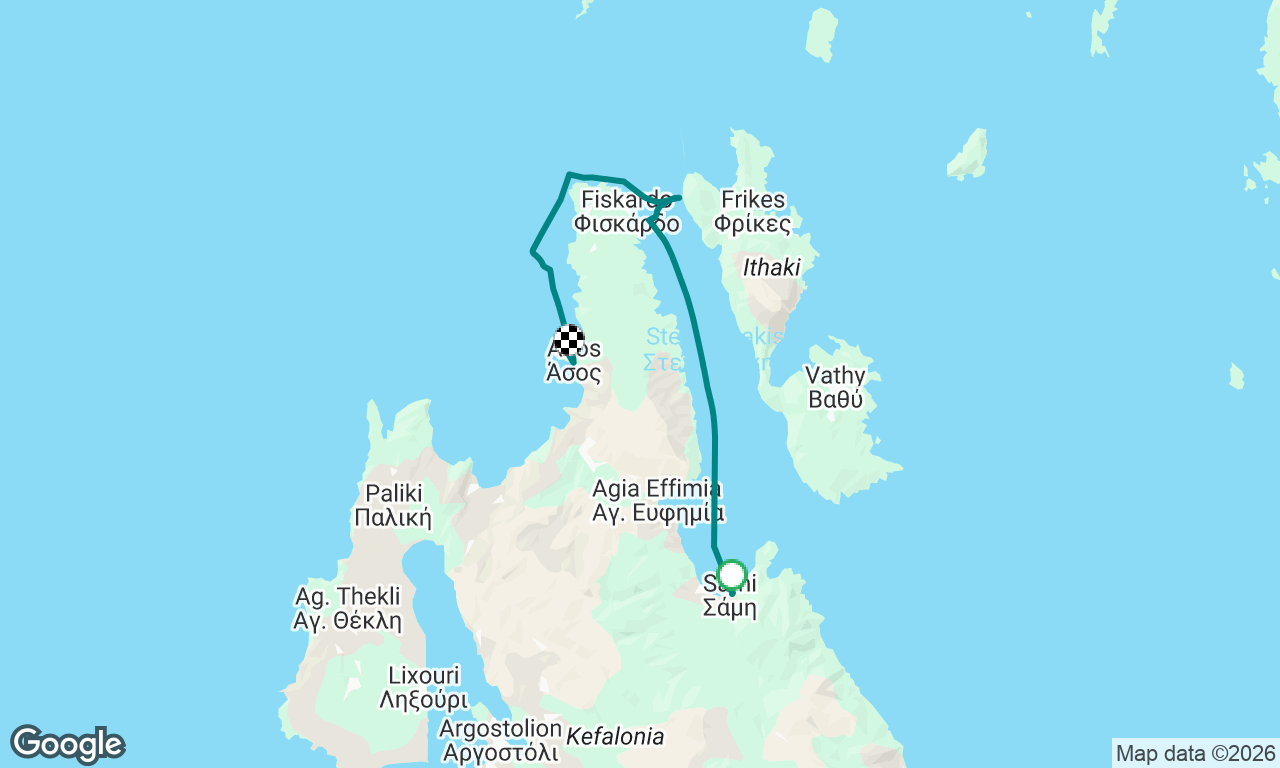 Voyage map