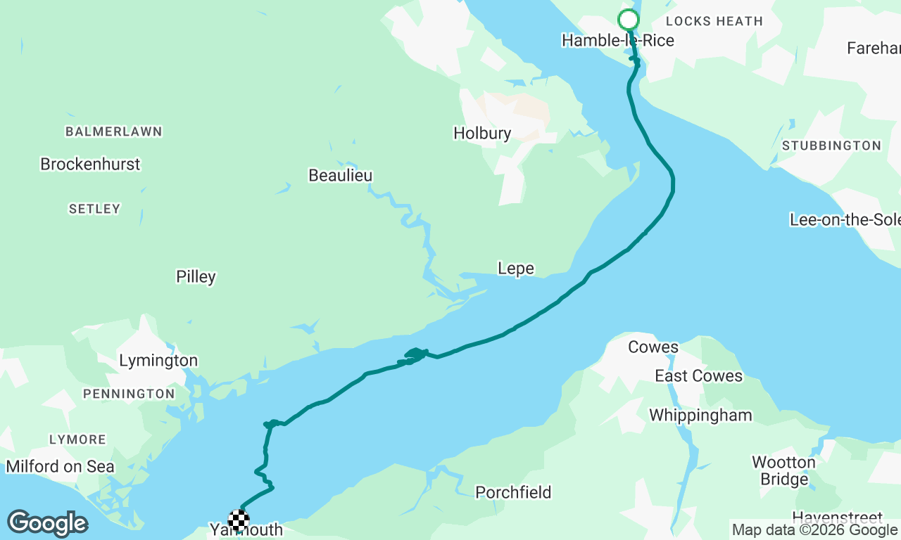 Voyage map