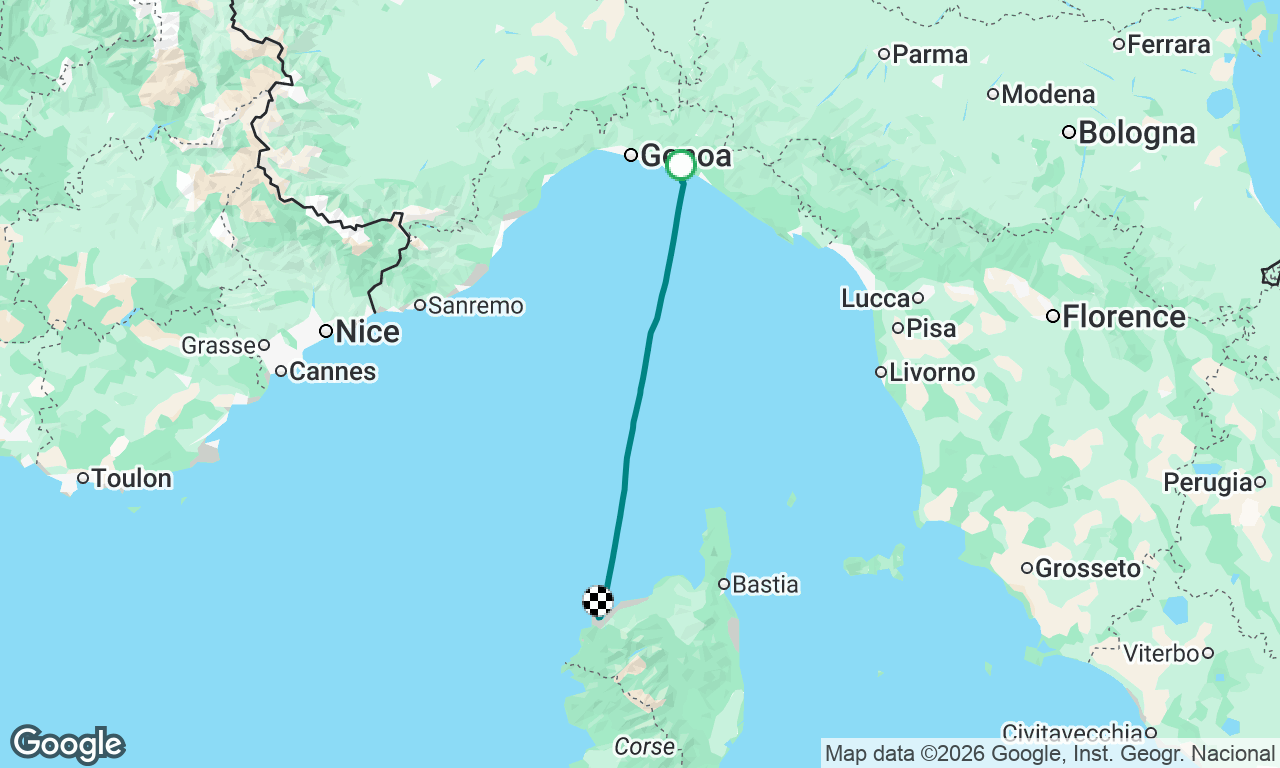 Portofino x Córsega 