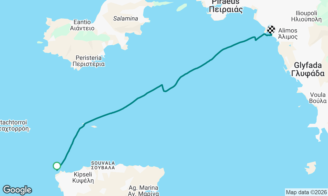 Voyage map